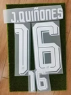 Quinones 2026 Mexico Third player size nameset name number ID print