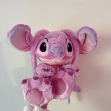  AUTHENTIC Disney Lilo  Stitch Angel Pink Plush Stuffed Animal Small BNWT 