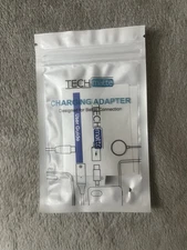 TechMatte Charging Adapter: Lighting to USB-C 2 Pack New In Package
