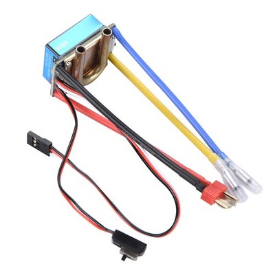 480A/80A 2-4S 5V/3A Waterproof Brushed ESC For 550 775 Brushed Motor RC Car Boat