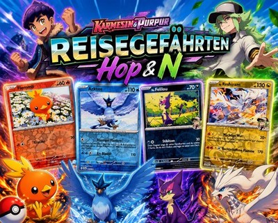 Pokemon ''Reisegefährten'' - Große Auswahl an Reverse/Holo Einzelkarten