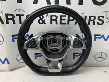 Mercedes C Class Steering Wheel Multifunction Paddle Shift W205 Amg 2014-2018