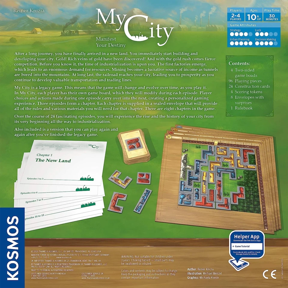 Thames & Kosmos   691486   My City   Family- oriented legacy gaming experience   - Image 4 of 4