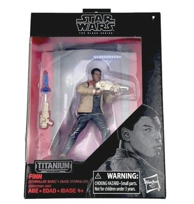 Star Wars The Black Series Titanium Series Finn Starkiller Base #09 Die Cast New