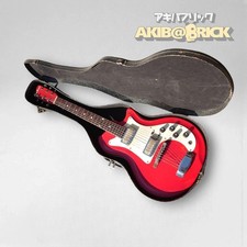 Airline Res-O-Glas Short Scale Guitar Jack White Model 1965-66 Rare w/Hard Case