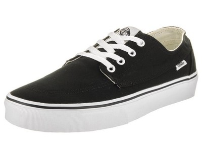 Vans  UnisexAdult Brigata Shoes | Black/True White | Authentic New