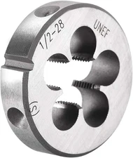 1/2-28 UNEF round Die, Machine Thread Right Hand Threading Die, Alloy Tool Steel