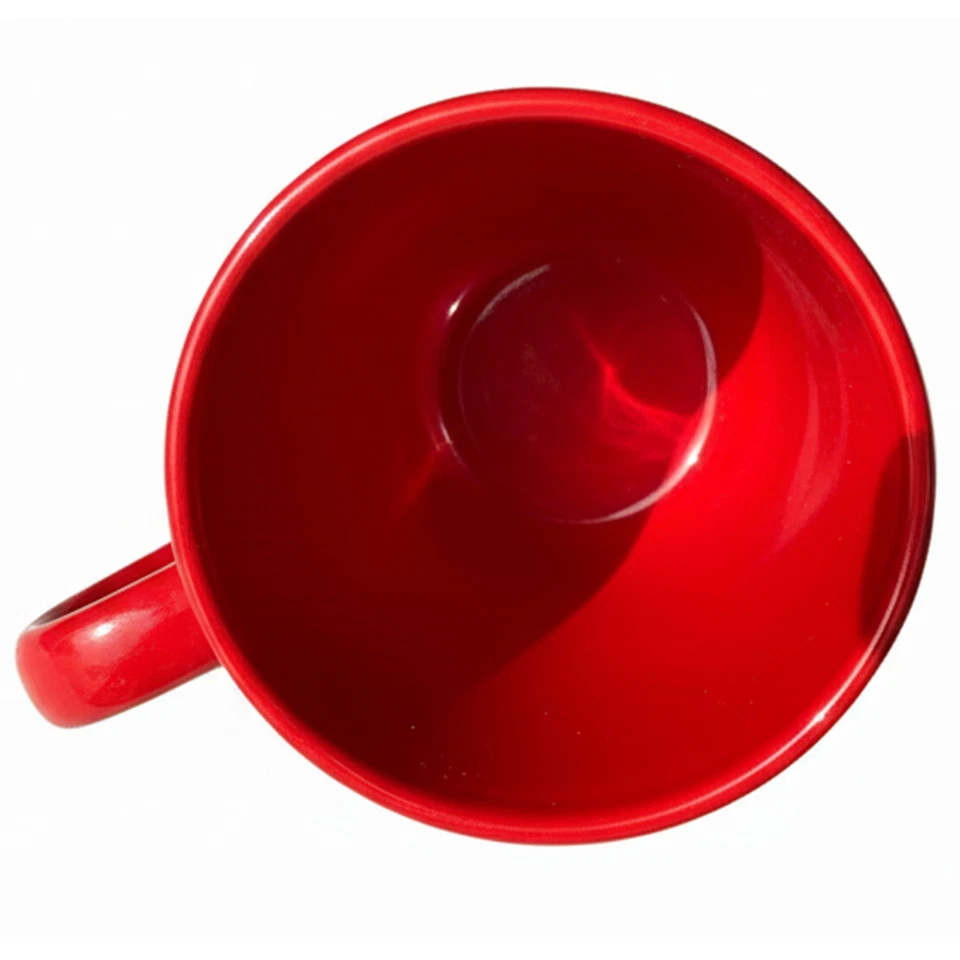 Wächtersbach Fun Factory Tasse Rot Weihnachten Elch Stern Keramik 0,2 l B-Ware - Bild 2 von 4