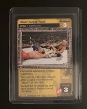 2006 WWE Raw Deal CCG The Great American Bash 9/170 Shoot Kicker Hold 