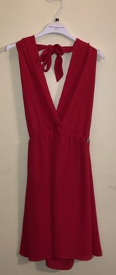 fornarina red dress Fornarina Red Organza Mesh Maxi Dress