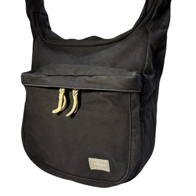 #ad PORTER BEAT Shoulder Bag Black Canvas Crossbody Messenger Yoshida Japan $69.99