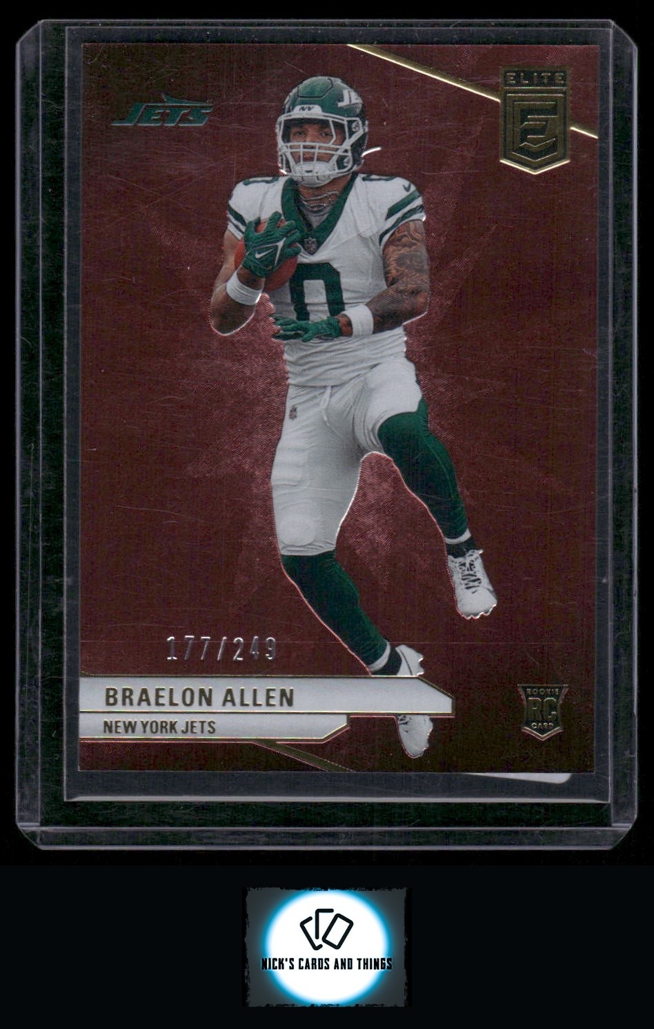 2024 Donruss Elite #194 Braelon Allen Maroon #/249