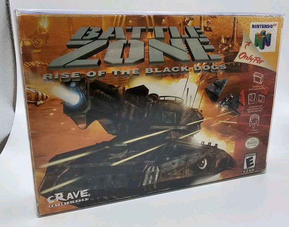 Battlezone Rise of the Black Dogs Box Only Nintendo 64 N64 Crave Battle Zone