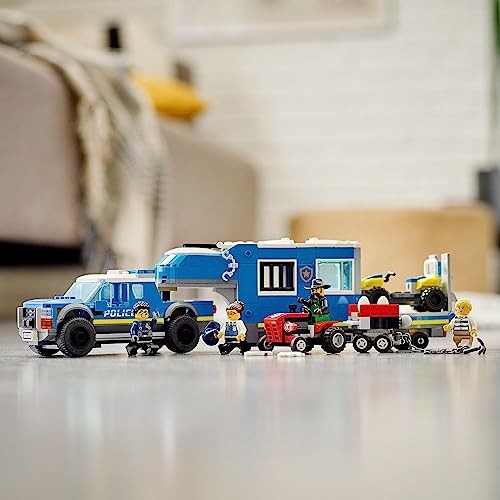 LEGO City Polizei LKW Kommando Hauptquartier Flucht Edition 60315 Spielzeug Steine - Bild 5 von 7