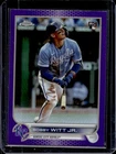 2022 Topps Chrome Update Bobby Witt Jr. RC Purple Refractor Rookie #USC35 Royals