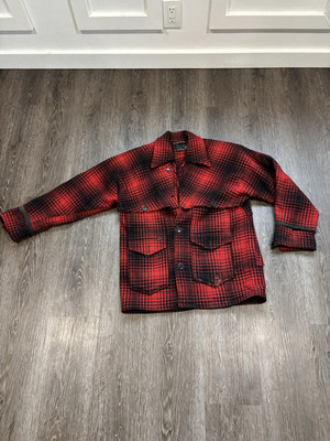 Hunting Mackinaw Farwest Garment Vintage Wool Cruiser Field Jacket Med L  Mens