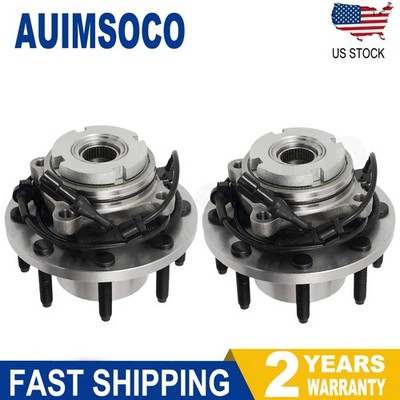 4WD 2x Cubo Rodamiento Rueda Delantero For 1999-2004 Ford F-250 F-350 Super Duty