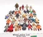 Lot of 39 (#6) Star Wars 1970s-1980s Kenner Assorted Vintage Action Figures