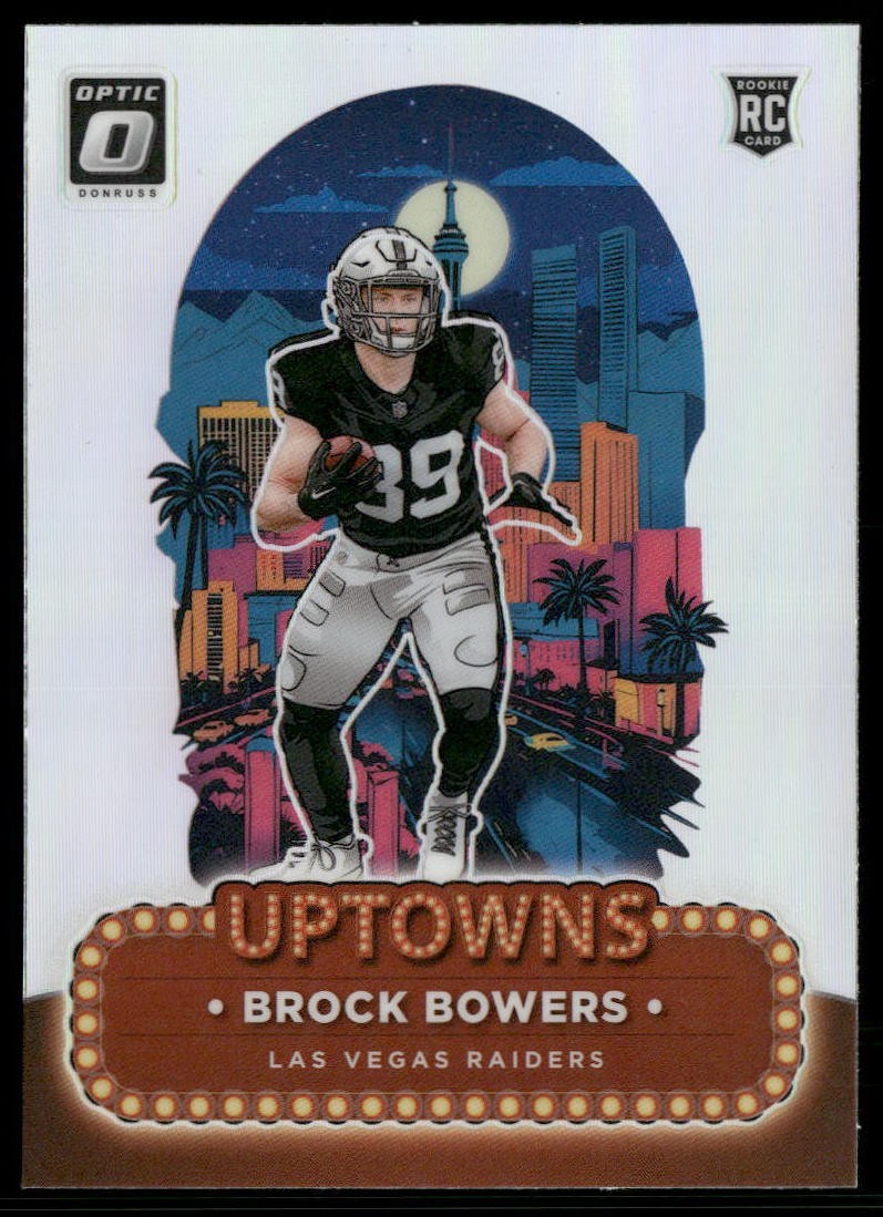 2024 Donruss Optic #8 Brock Bowers Uptowns