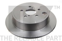 2X NK Bremsscheibe 204418 FüR Legacy Outback Forester Toyota GT 86 ZN6AC_ ZN6BC_