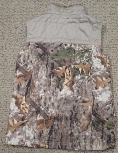CABELAS ZONZ WOODLANDS CAMOFLAUGE VEST Size Small Youth GREAT PATTERN COMBO - Picture 5 of 11
