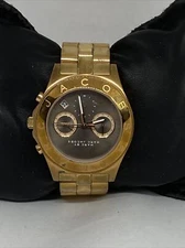 Marc Jacobs MBM3308 Womens Stainless Steel Analog White Dial Quartz Watch XX896