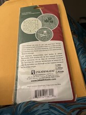 Inkadinkado 6 pcs. Holiday greetings clear stamps