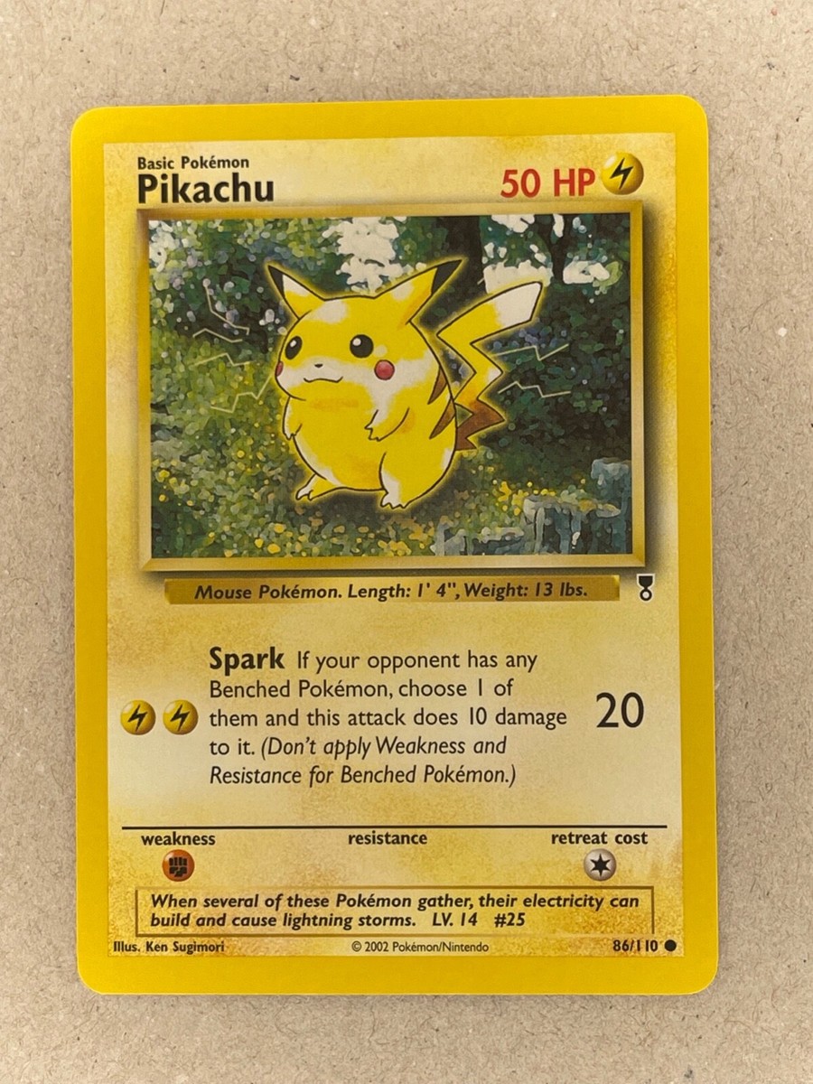 PIKACHU - 86/110 - Legendary Collection - Common - Pokemon Card