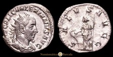 Valeriano I. Antonininano. (3,81 g.). Roma. (253-260 d.C.). MIR-290. MBC+. R: SA