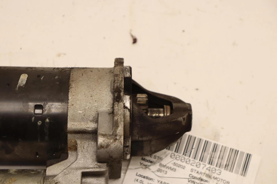 2008-2013 BMW M3 4.0L V8 COUPE ENGINE STARTER MOTOR BOSCH OEM - Image 2 of 4