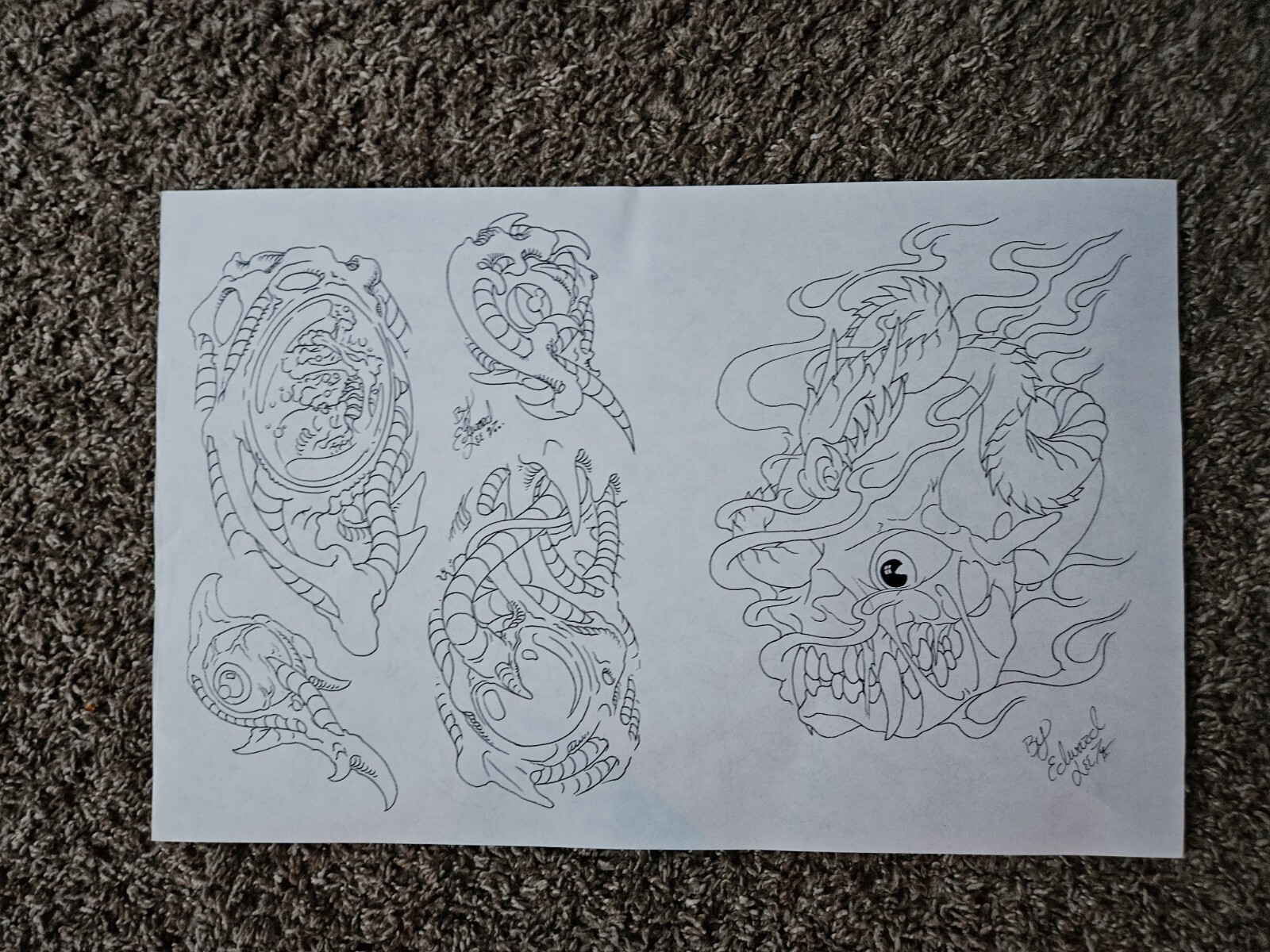 TATTOO FLASH SHEETS TATTOO FLASH SHEETS