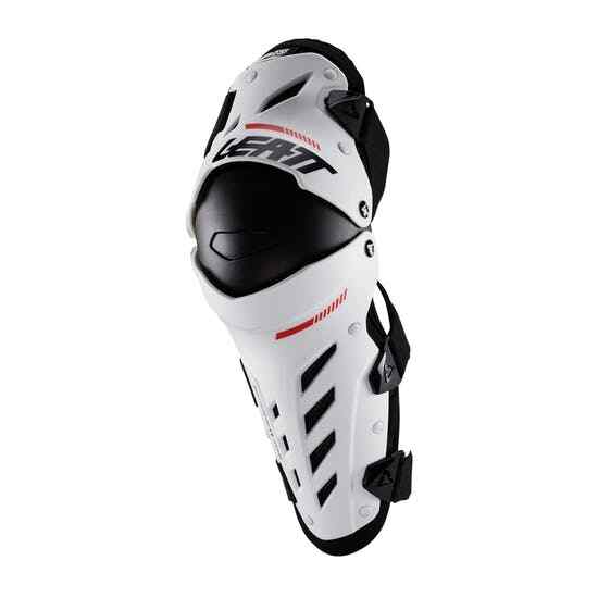 LEATT Dual Axis 膝プロテクター ホワイト　L/XL NEW 2025 LEATT DUAL AXIS KNEE SHIN GUARDS PAIR WHITE HINGED