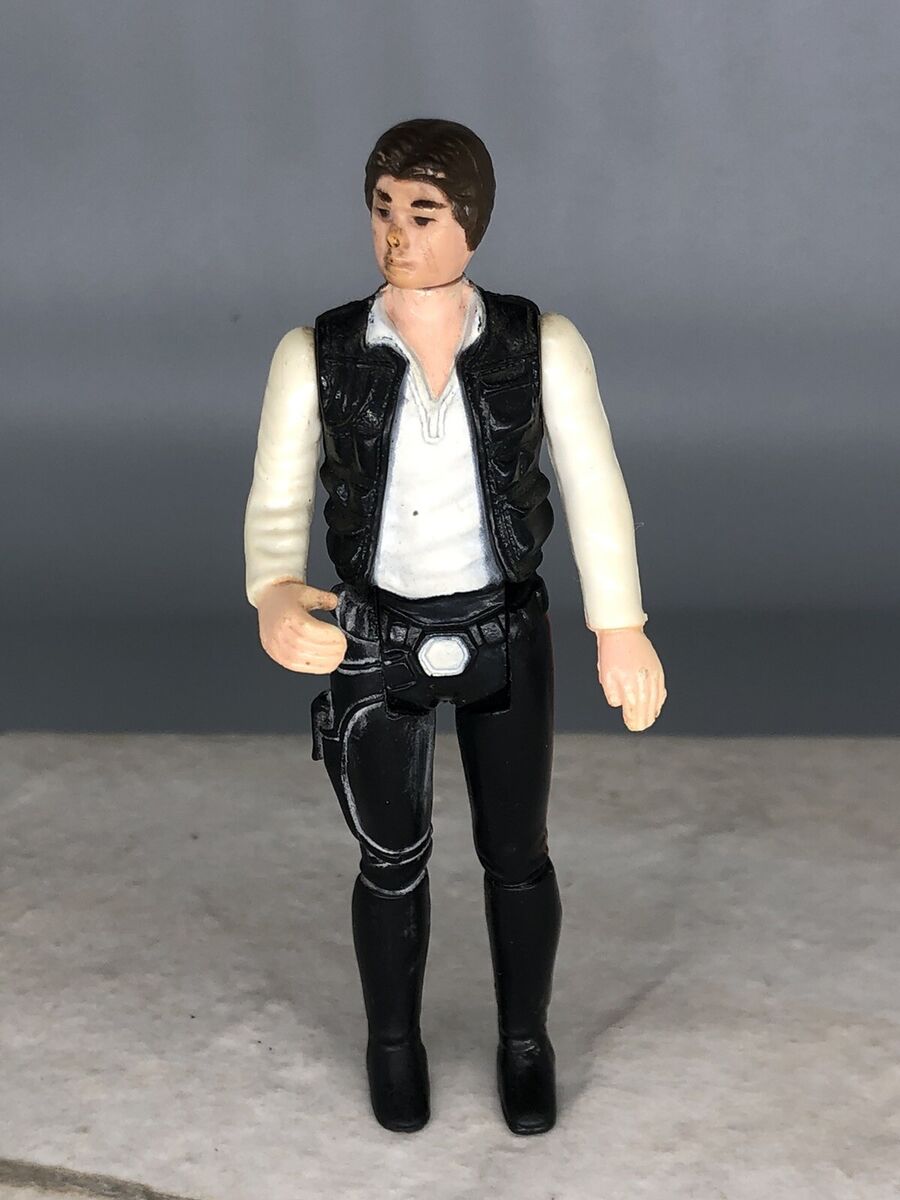 1977 Vintage Star Wars Han Solo Small Head Original Kenner 1977 Vintage Star Wars Han Solo Small Head Original Kenner