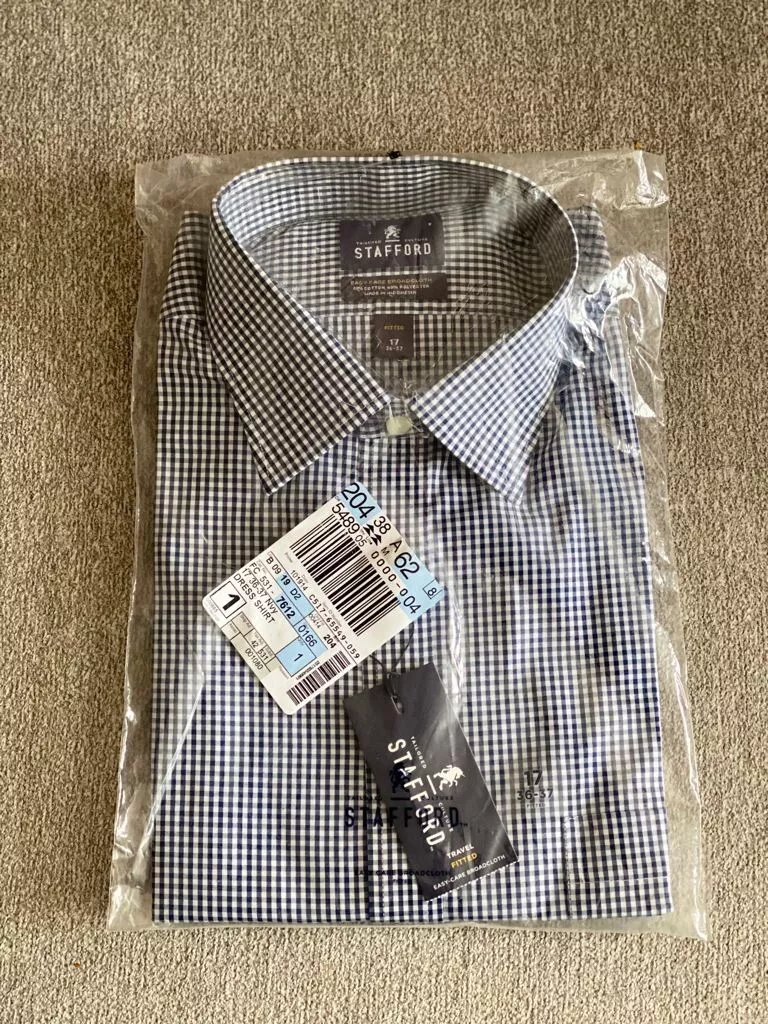 stafford mens dress shirts