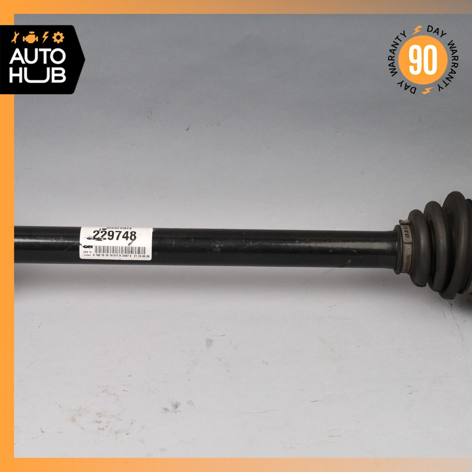 08-19 Maserati GranTurismo Rear Right or Left Side Axle CV Half Shaft OEM