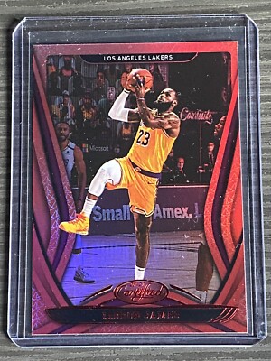 ** 2020-21 Certified Mirror Red #55 LEBRON JAMES **