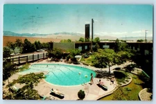 Albuquerque New Mexico NM Postcard White Winrock Motor Motel Route 66 1975