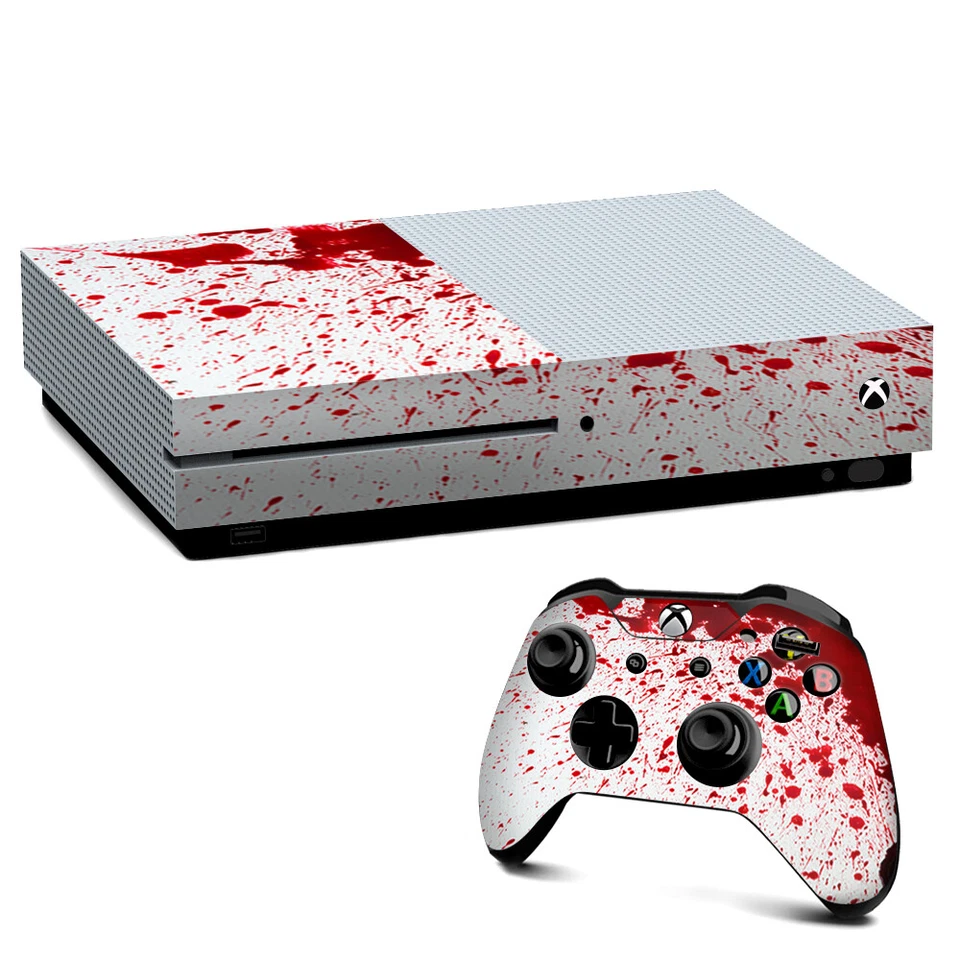 ITSASKIN Xbox One S Console Skins Decal Wrap ONLY Blood Splatter Dexter