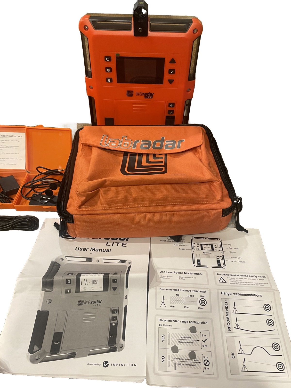 Labradar Lite Personal Ballistic Velocity Radar Excellent Condition eBay