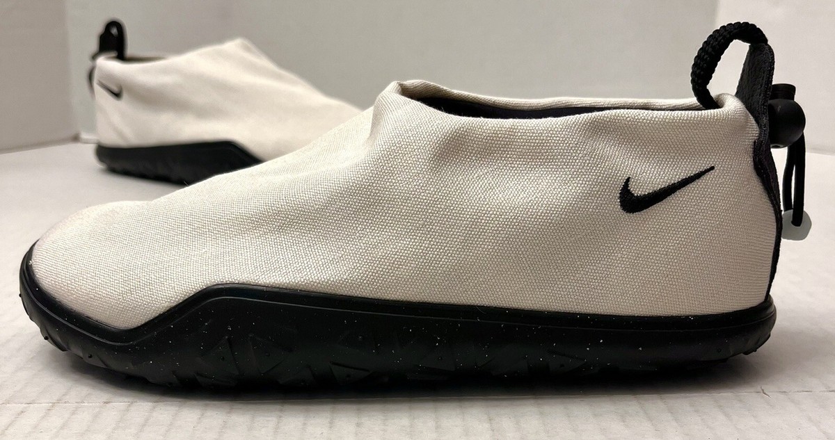 Size 11.5 - Nike ACG Moc Summit White Black for sale online | eBay