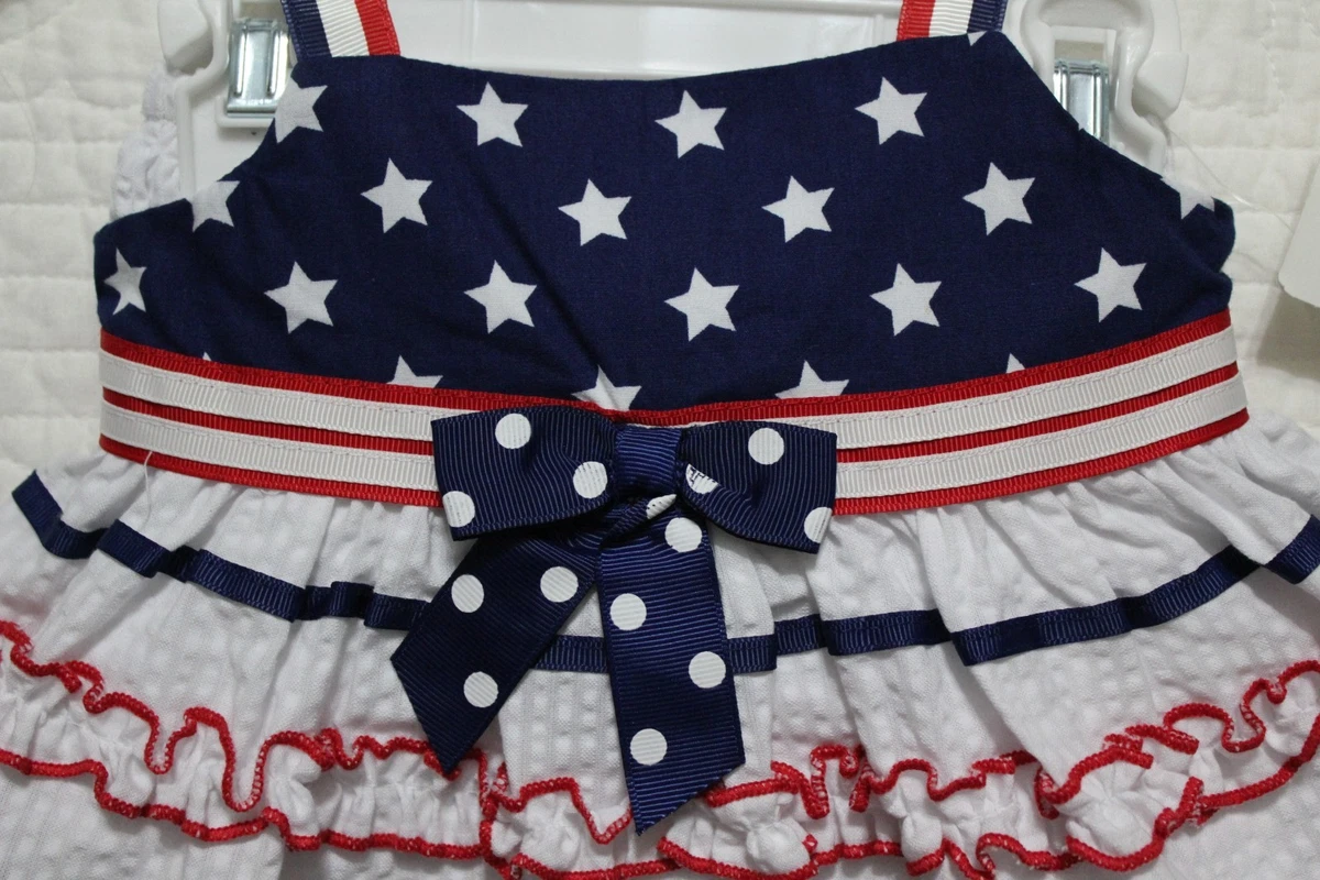 Bonnie jean 4th of july dress top