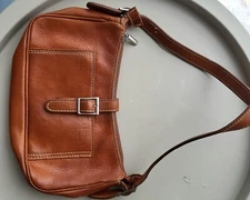 Women Bag I MEDICI Firenze Real Leather Brown