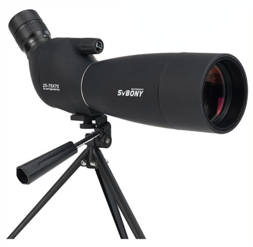 Telescope 25-75X70 Spotting Scope Monoculars With Tripod &Phone Adapter Shooting - Picture 1 of 25
