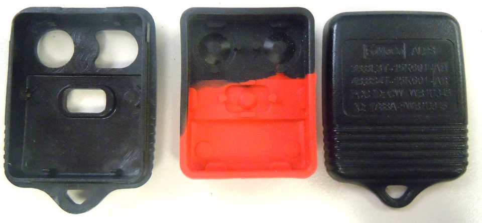 Ford Freestyle 2005 mando a distancia sin llave llavero repuesto 3 botones almohadilla carcasa Foto 3 de 4