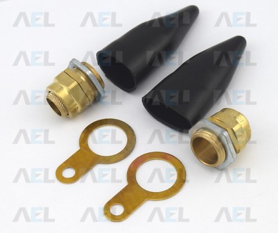 2 Pressacavi Ottone BW20S Per Cavo Blindato SWA - Niglon - Uso Interno 2.5mm / 4mm - Foto 5
