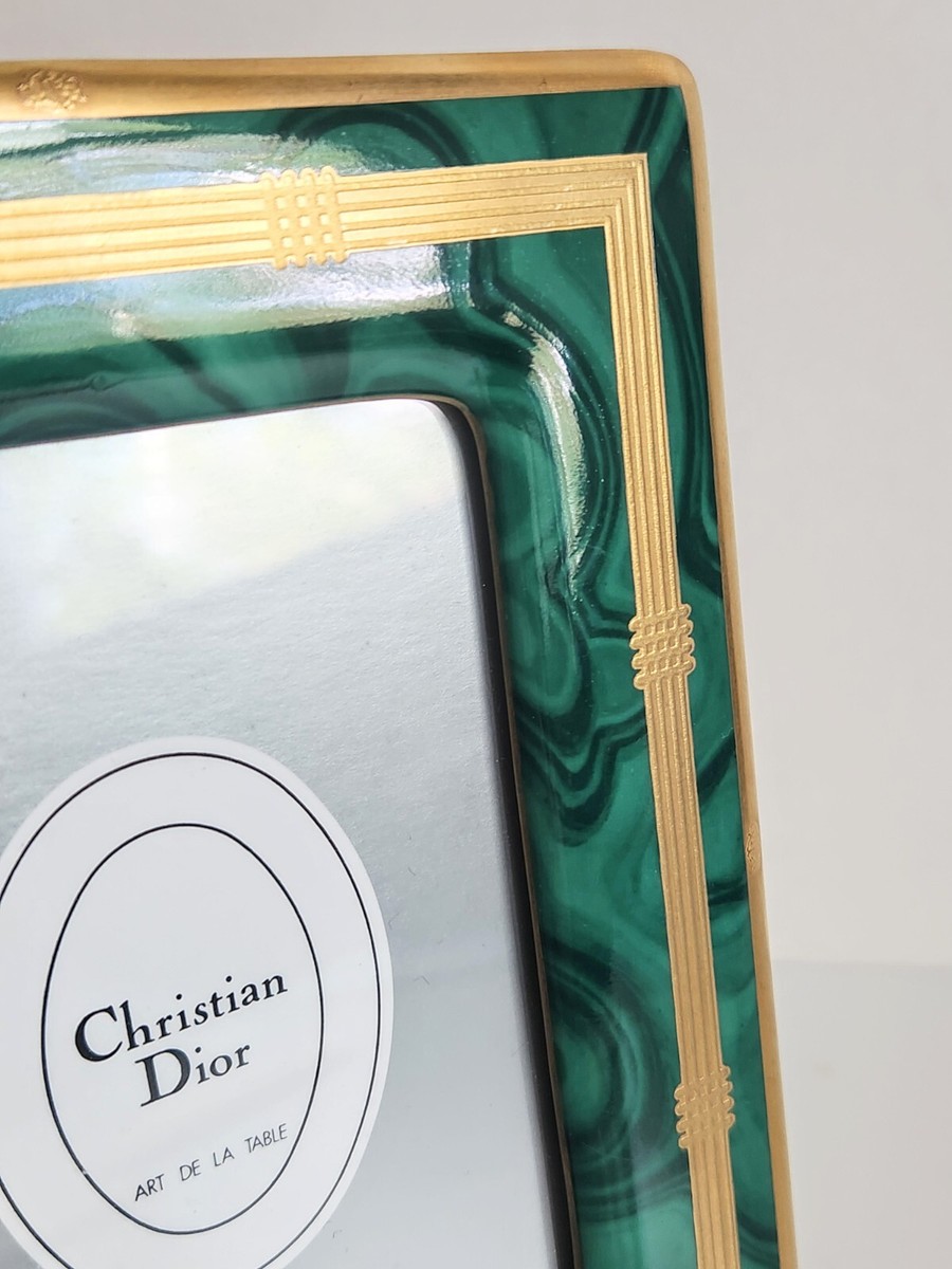 クリスチャンディオール Christian Dior ガラス フォトフレーム Christian Dior フォトフレーム ガラス製 - メルカリ