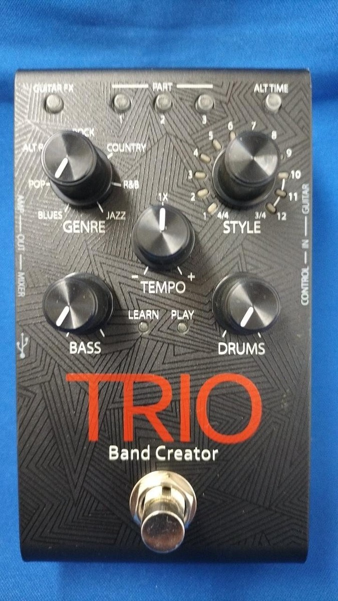 ギター Digitech TRIO + DigiTech TRIO TRIO-V-01 Band Creator Guitar Effect Pedal