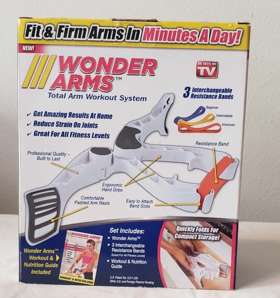Ontel WAMC12/3 Wonder Arms Total Workout System Training Resistance Bands for sale online eBay