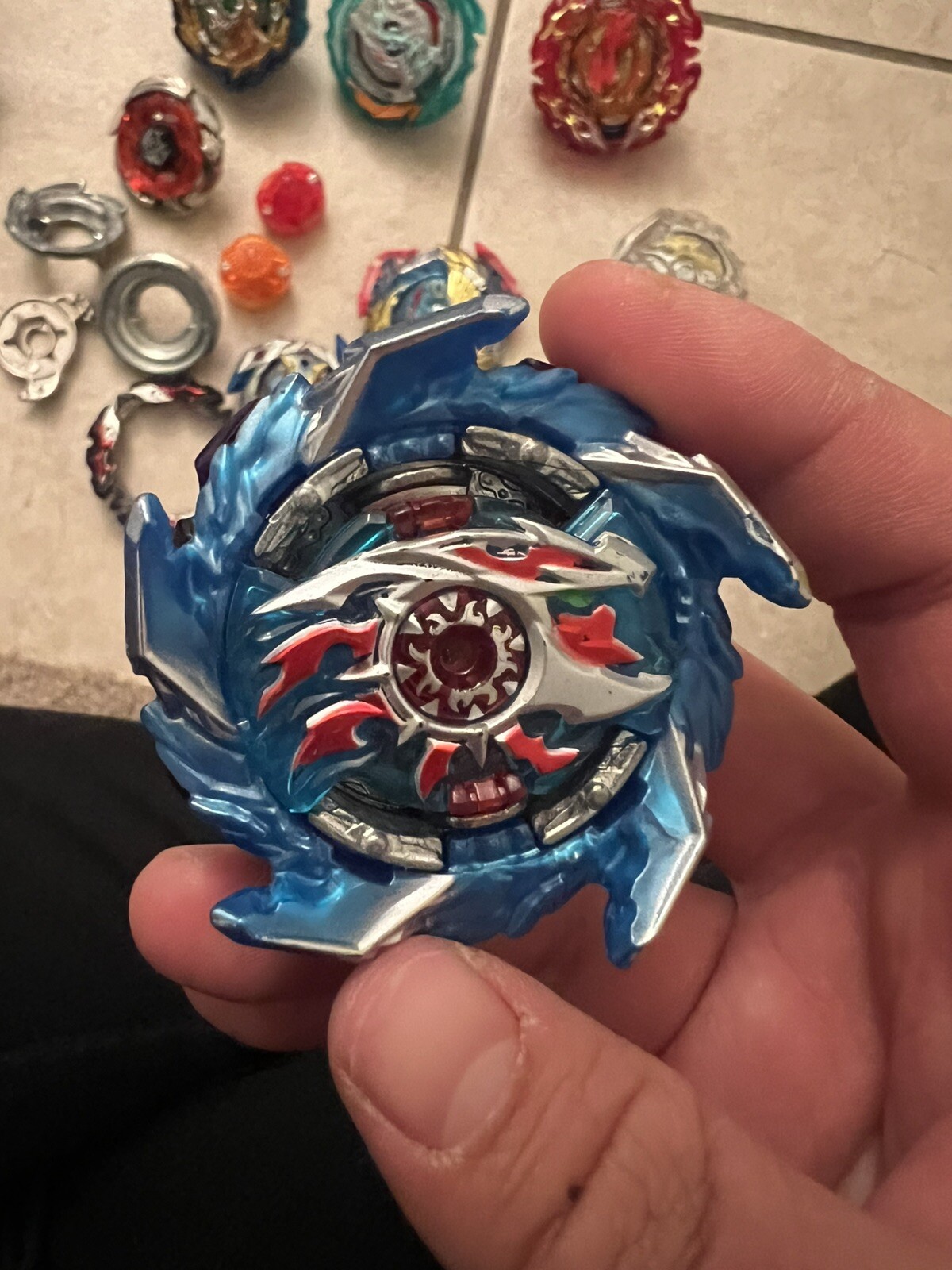 Beyblade Lot Of Mixed Parts RARE (L)