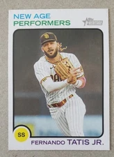 2022 Topps Heritage Fernando Tatis Jr. #NAP-8 New Age Performers